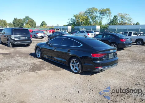 2018 Audi A5 2.0T Premium из США, поврежденный, VIN WAUDNCF52JA052746